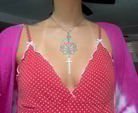 Image 3 of Jupiter Dagger necklace-STAINLESS STEEL