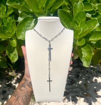 Image 1 of Jupiter Dagger necklace-STAINLESS STEEL