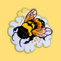 Image 1 of  rusty patched bumble bee sticker