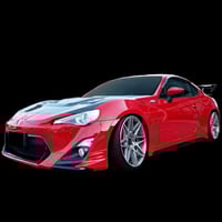 Image 1 of ZN6 TRD Style Early Model Aero Kit FRP