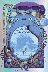 "My Neighbor Totoro" Rainbow Foil Edition