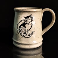 People Are Cunts Cat Mug