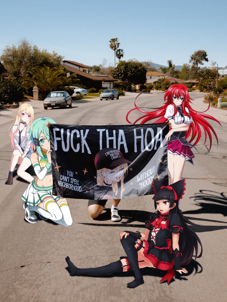 Image of Fuck Tha HOA Flag