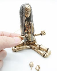 Image 7 of OOAK metal doll-Denise