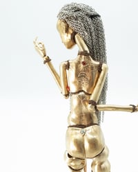 Image 10 of OOAK metal doll-Denise