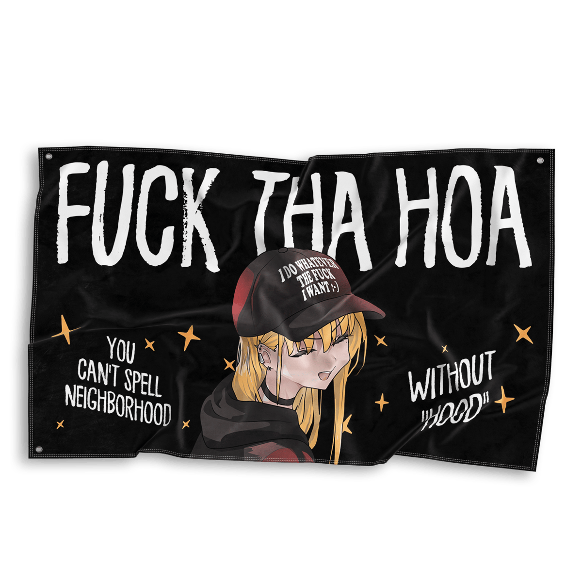 Image of Fuck Tha HOA Flag