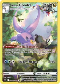 Hisuian Goodra - Crown Zenith: Galarian Gallery - Near Mint