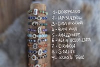 Image 2 of BRACCIALI -con fetta di corno e perline- 