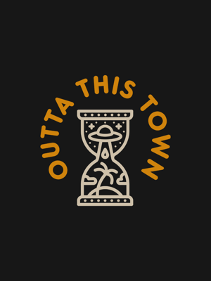 Image of Hourglass T-Shirt | Black ⌛