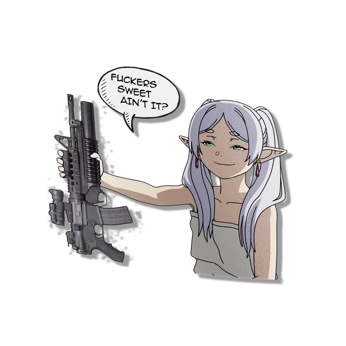 Image of Fucker's Sweet Ain't It Sticker