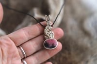 Image 4 of Collana Lepre e Rodocrosite