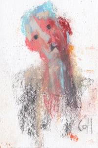Image 2 of Listen  - Charcoal and Soft Pastels on Paper  