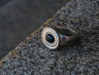 Image 4 of Black Star Diopside Ring 