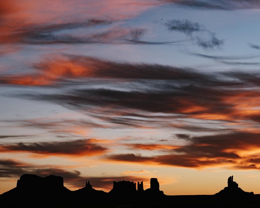Image of Monument Valley sunrise