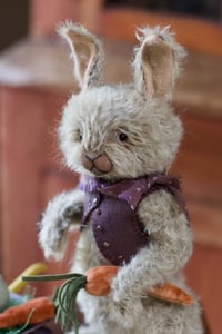 Image 3 of Master E. Bunny (& friend) ~ Original Work ~ 13.5"