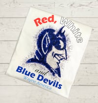 Red White and Blue Fireworks Shirt