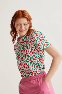 Image 2 of Soda Cherry Button Up Top