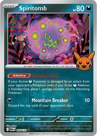Spiritomb - 087/132 (Pokeween 2025) - Near Mint