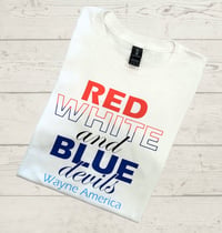 Red White and Blue Shirt