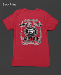Image 4 of Motor Boat'n Captain Tee