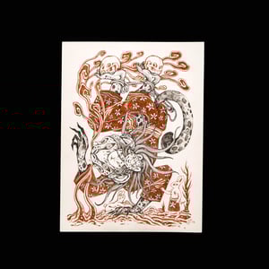 Image of Balancing Act - Original Drawing