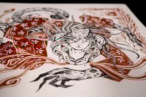 Image of Balancing Act - Original Drawing