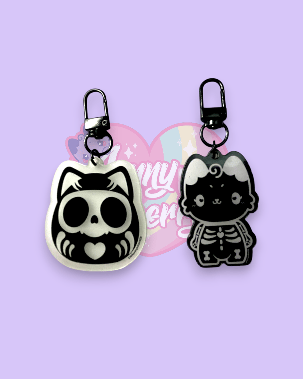 Image of  Dark Darumiau & Chubby Cat (GID)