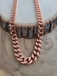 Image 1 of Copper Cuban Link Necklace
