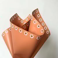 Brown Floral Paper 