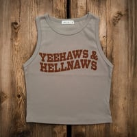 Yeehaws & Hellnaws Ribbed Tank