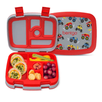 Image 1 of Bentgo Kids Prints Leak-Proof Bento Lunch Box Trucks