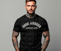 Upside Down Desert Dogs Design Gray shirt 
