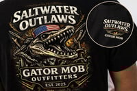 Image 3 of Saltwater Outlaws Tee - Gator Mob Outfitters