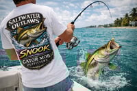Image 3 of Saltwater Outlaws Snook Tee