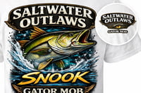 Image 4 of Saltwater Outlaws Snook Tee