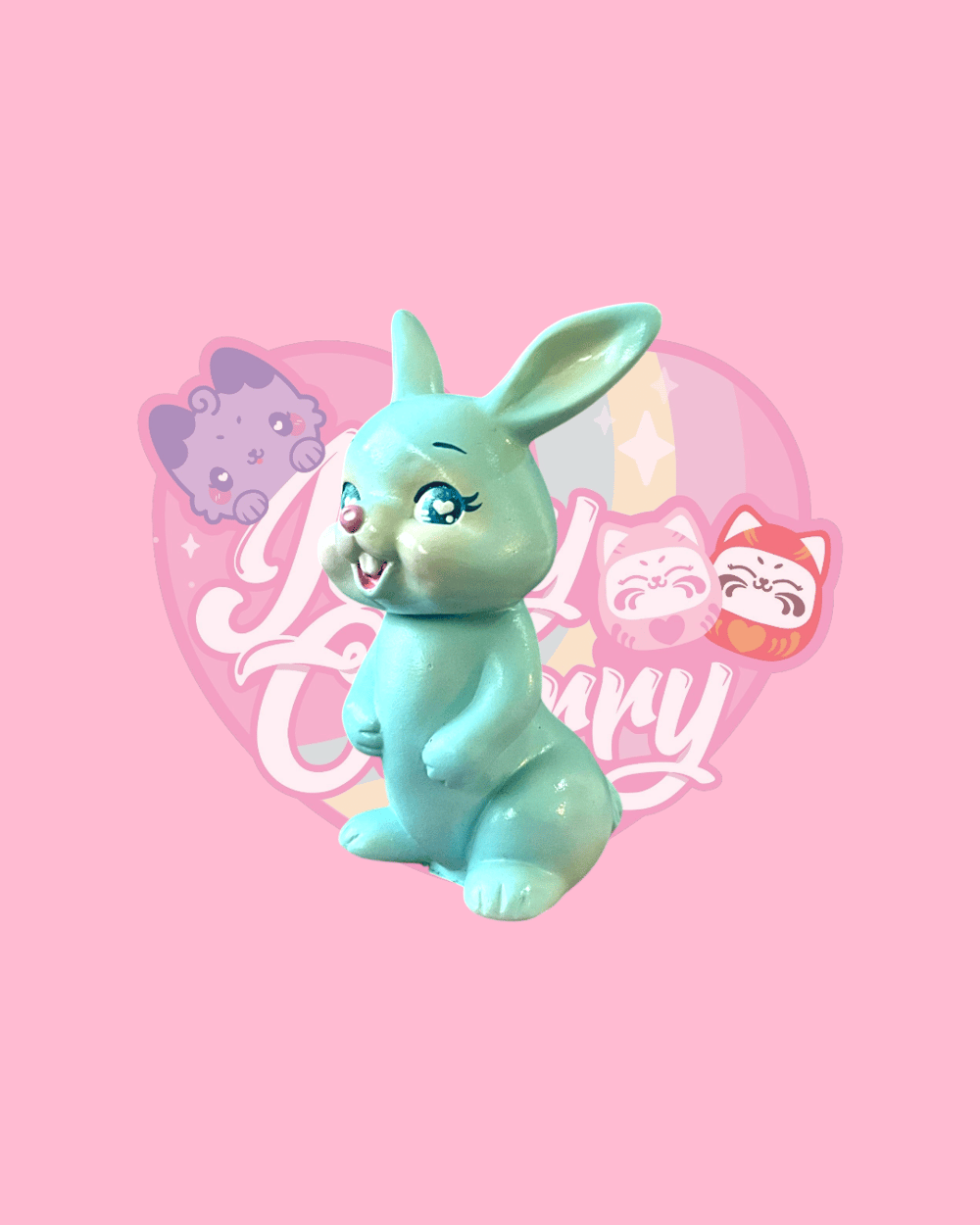 Image of Vintage Bunny blue