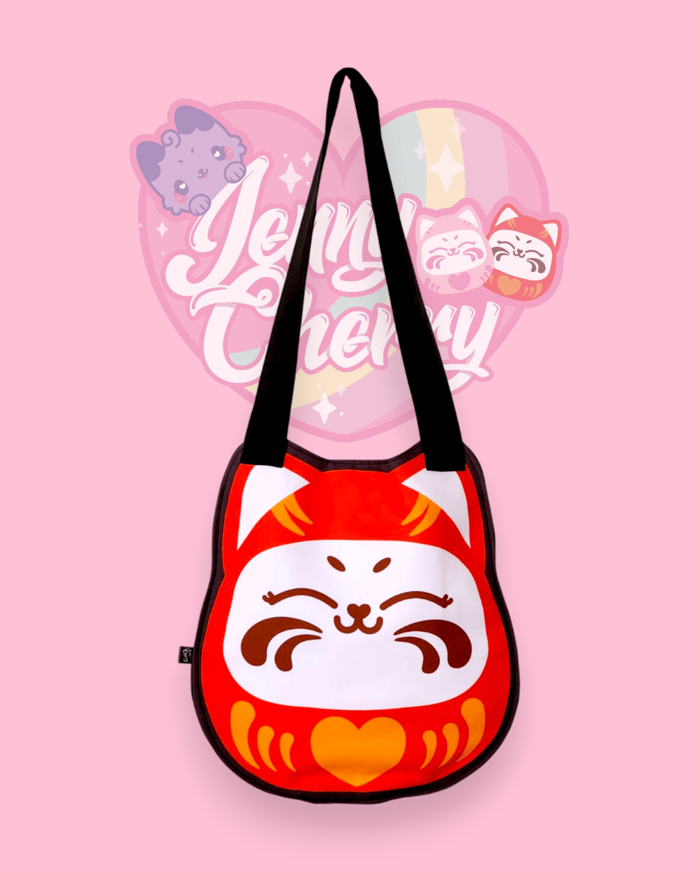 Image of Tote bag Jenny Cherry characters 