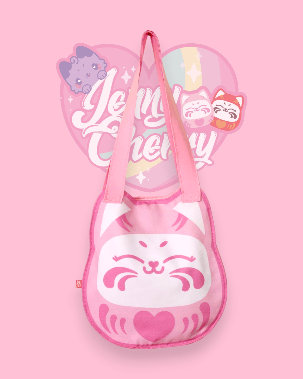Image of Tote bag Jenny Cherry characters 