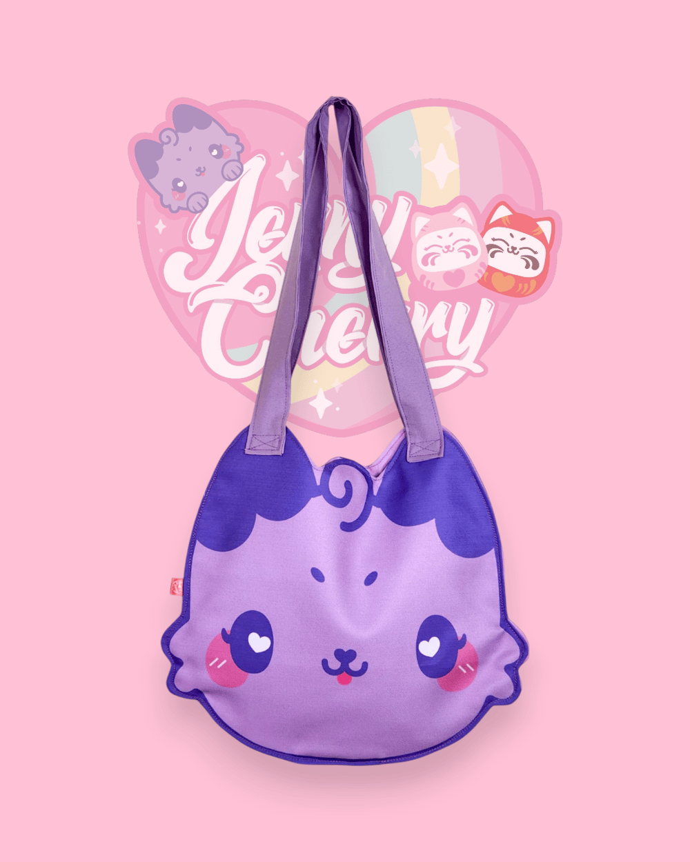 Image of Tote bag Jenny Cherry characters 