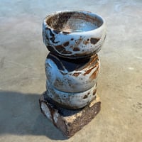 Image 2 of Shino matcha bowls<<