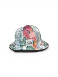 Image 1 of Reversible Floral Tulip Hat