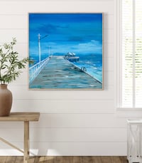 Image 3 of Original Framed Art ‘Picnic Bay Jetty, Magnetic Island’