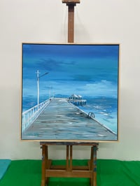 Image 4 of Original Framed Art ‘Picnic Bay Jetty, Magnetic Island’