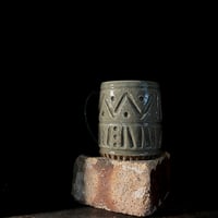 Image 2 of Script mug celadon 2