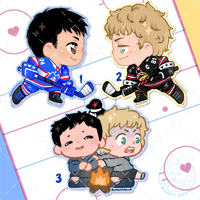 Image 2 of Heated Rivalry Stickers