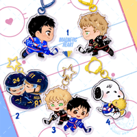 Image 2 of Heated Rivalry Keychains