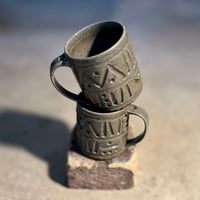 Image 2 of Script mug in celadon for two<<<