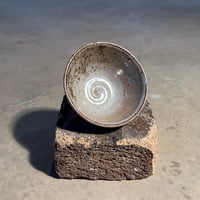 Image 1 of Wide ceremonial tea cup shino<<<
