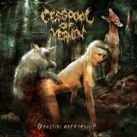 Cesspool of vermin-beastial necrophilia cd
