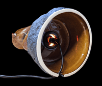 Image 5 of Tiki Classics Steve Crane Tribute Lamp Limited Edition #23 of 100 w/flame bulb